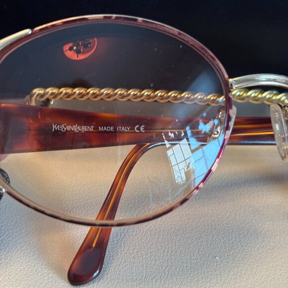 Yves Saint Laurent Vintage Eyeglasses and Case - Picture 6 of 8